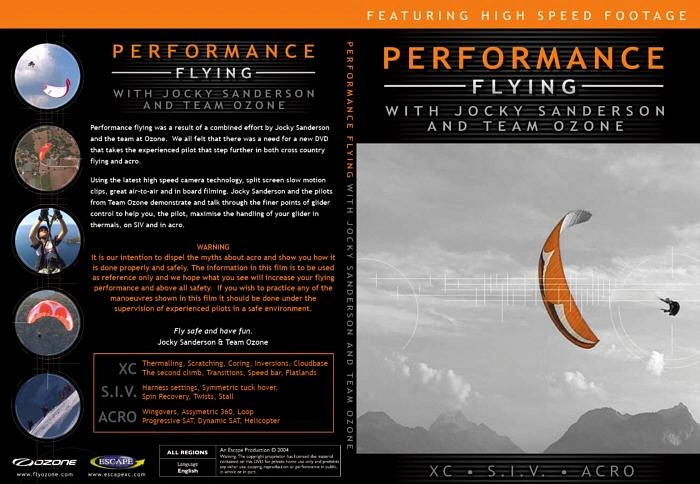 DVD آموزشی SIV- Acro- XC تیم ozone