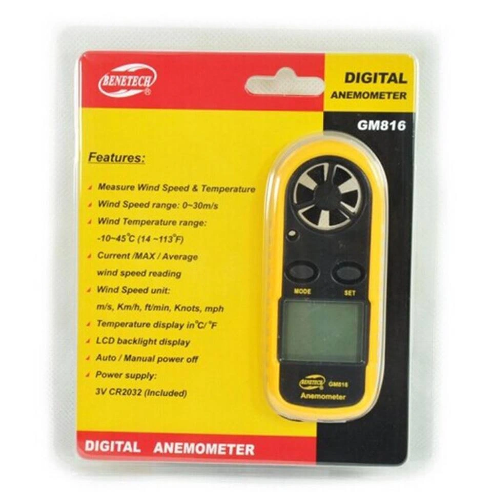 بادسنج و دماسنج BENETECH مدل GM816