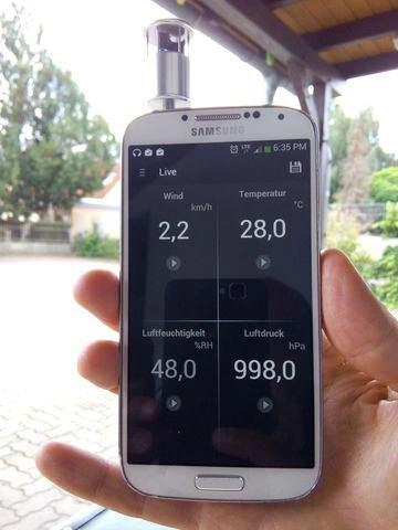 بادسنج و دماسنج Sky watch مدل 1 Windoo